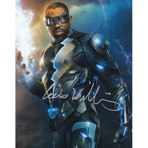 Cress Williams Autographed 8"x10" (Black Lightning)