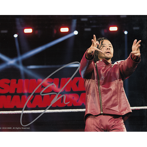 Shinsuke Nakamura Autographed 8"x10" (WWE)