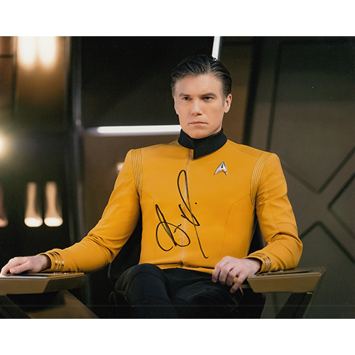 Anson Mount Autographed 8"x10" (Star Trek Discovery)
