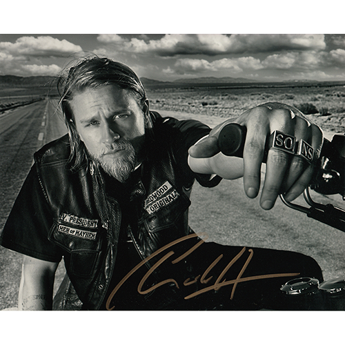 Charlie Hunnam Autographed 8"x10" (Sons of Anarchy)