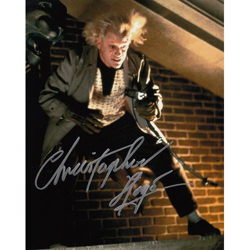 Christopher Lloyd Autographed 8"x10" (Back to the Future)