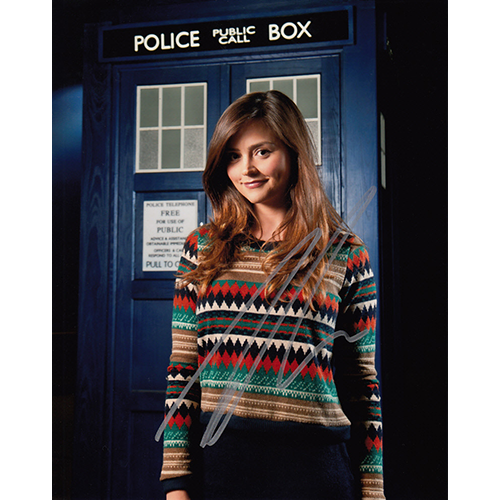 Jenna Coleman Autographed 8"x10" (Doctor Who)