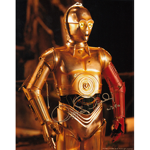 Anthony Daniels Autographed 8"x10" (Star Wars)