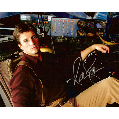 Nathan Fillion Autographed 8"x10" (Firefly - Malcolm Reynolds)