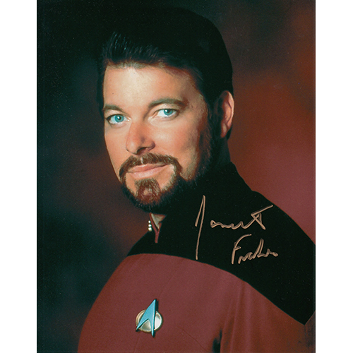 Jonathan Frakes Autographed 8"x10" (Star Trek: The Next Generation)