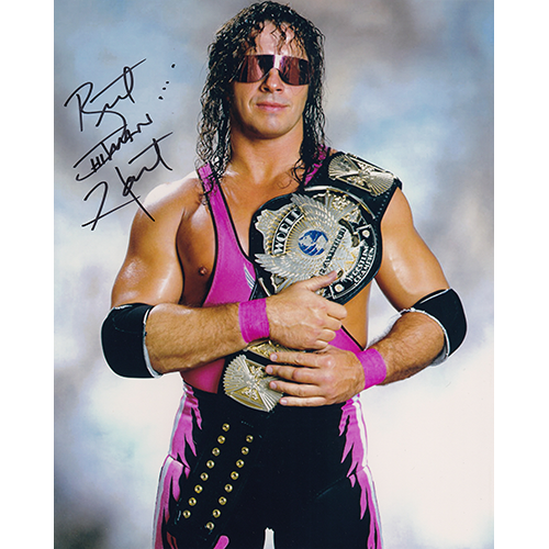 Bret Hart Autographed 8"x10" (Wrestling)