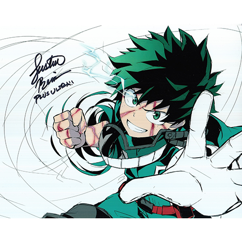 Justin Briner Autographed 8"x10" (My Hero Academia)