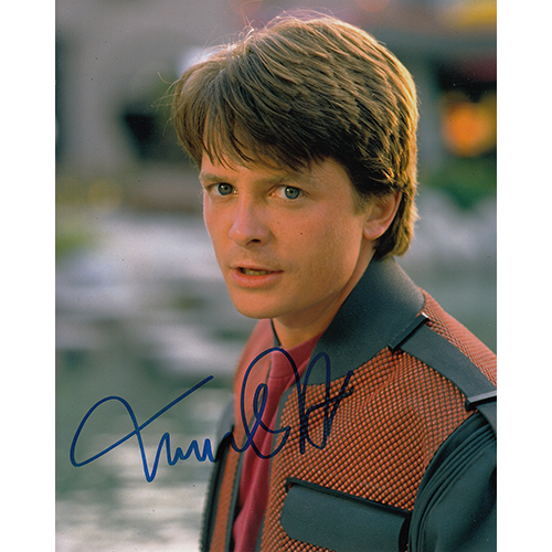 Michael J. Fox Autographed 8"x10" (Back the the Future)