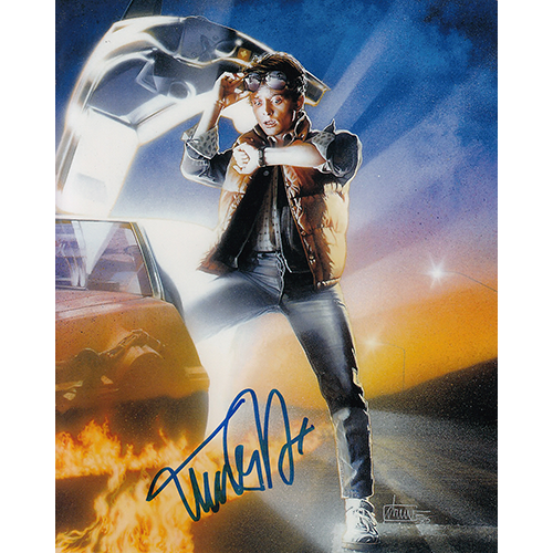 Michael J. Fox Autographed 8"x10" (Back the the Future)