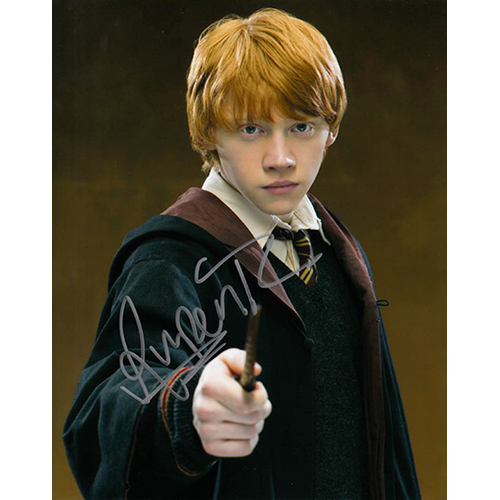 Rupert Grint Autographed 8" x 10" (Harry Potter 3)