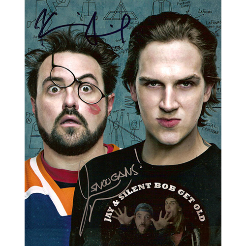 Kevin Smith & Jason Mewes Autographed 8"x10" (Jay & Silent Bob)