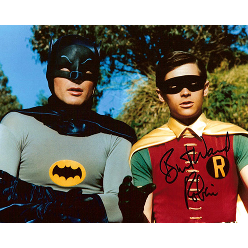 Burt Ward Autographed 8"x10" (Batman And Robin)