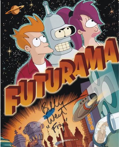 Billy West Autographed 8"x10" (Futurama)