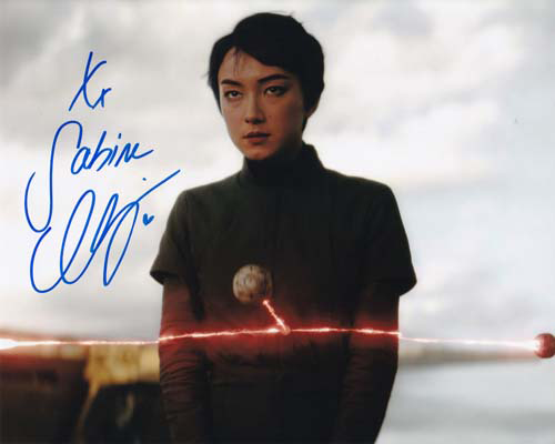 Natasha Liu Bordizzo Autographed 8"x10" (Ahsoka)
