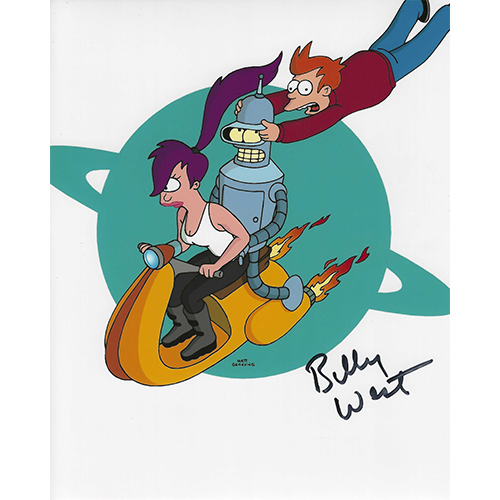 Billy West Autographed 8"x10" (Futurama)