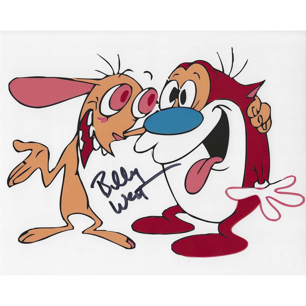 Billy West Autographed 8"x10" (Ren & Stimpy)