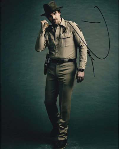 David Harbour Autographed 8"x10" (Stranger Things)
