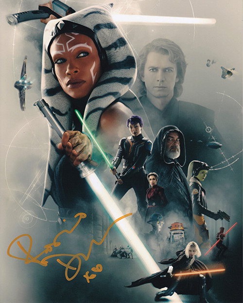 Rosario Dawson Autographed 8"x10" (Ahsoka)