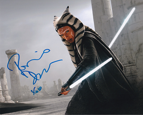 Rosario Dawson Autographed 8"x10" (Ahsoka)