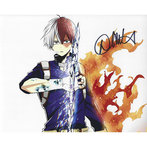 David Matranga Autographed 8"x10" (My Hero Academia)