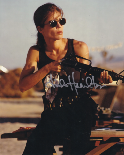 Linda Hamilton Autographed 8"x10" (Terminator)
