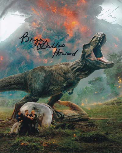 Bryce Dallas Howard Autographed 8"x10" (Jurassic Park)