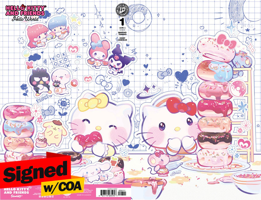 Hello Kitty and Friends: Hello World #1 - Cover by Sunao Saito