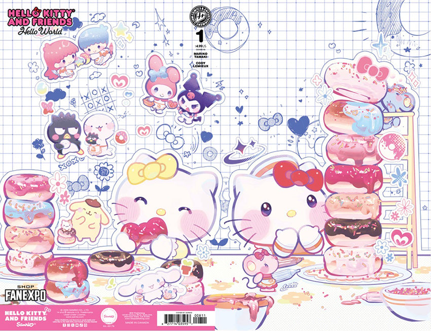 Hello Kitty and Friends: Hello World #1 - Cover by Sunao Saito
