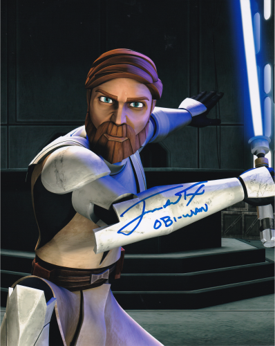 James Arnold Taylor Autographed 8"x10" (Star Wars The Clone Wars)