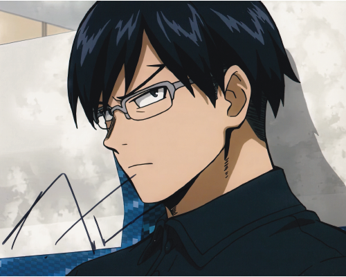 J. Michael Tatum Autographed 8"x10" (My Hero Academia)