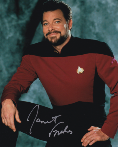 Jonathan Frakes Autographed 8"x10" (Star Trek)
