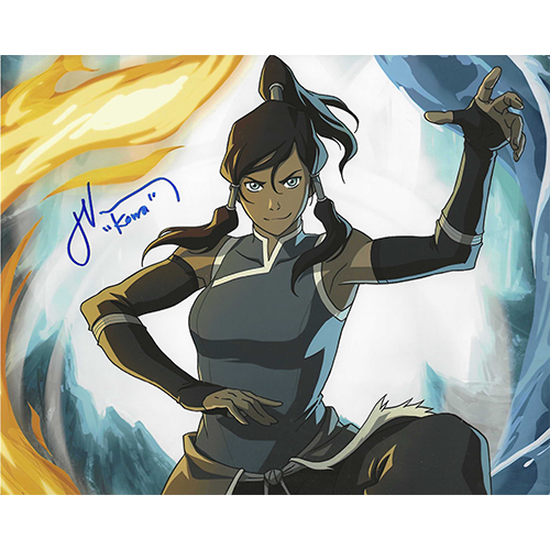 Janet Varney Autographed 8"x10" (The Legend Of Korra)