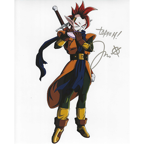 Jason Liebrecht Autographed 8"x10" (Dragon Ball Z)