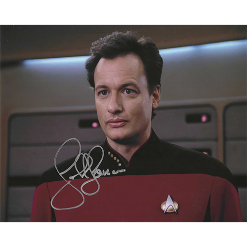 John De Lancie Autographed 8"x10" (Star Trek: The Next Generation)