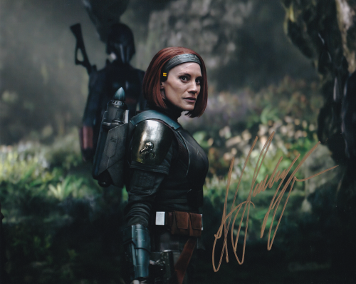 Katee Sackhoff Autographed 8"x10" (Mandalorian)