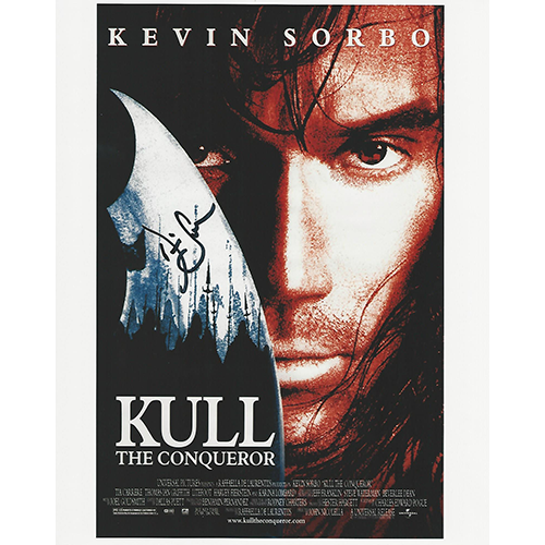 Kevin Sorbo Autographed 8"x10" (Kull The Conqueror)