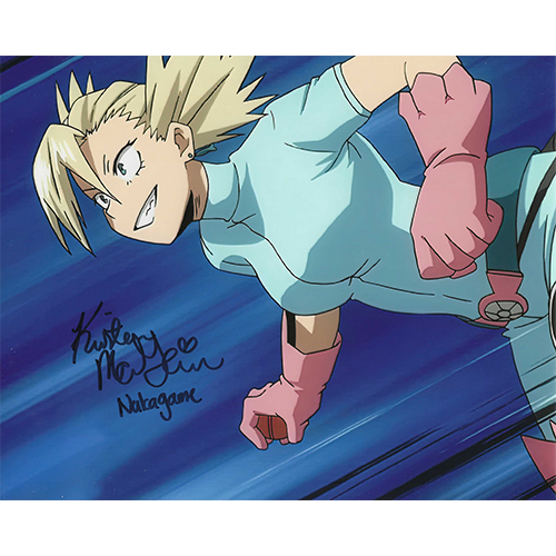 Kristen McGuire Autographed 8"x10" (My Hero Academia)