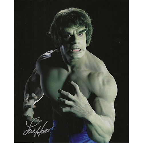 Lou Ferrigno Autographed 8"x10" (The Incredible Hulk)