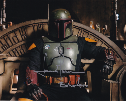 Temuera Morrison Autographed 8"x10" (The Book Of Boba Fett)