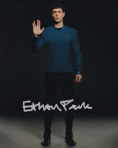 Ethan Peck Autographed 8"x10" (Star Trek Discovery)