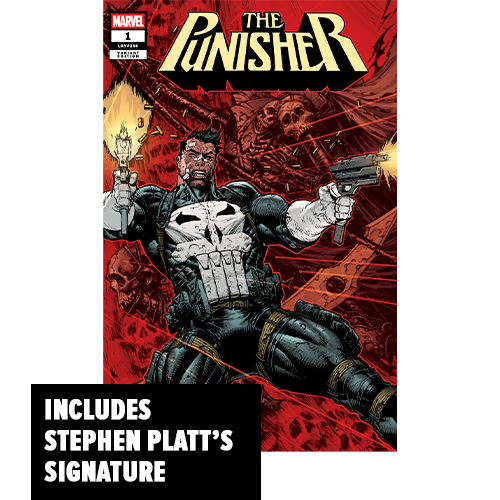 Punisher #1 (2026) - Cover by Stephan Platt