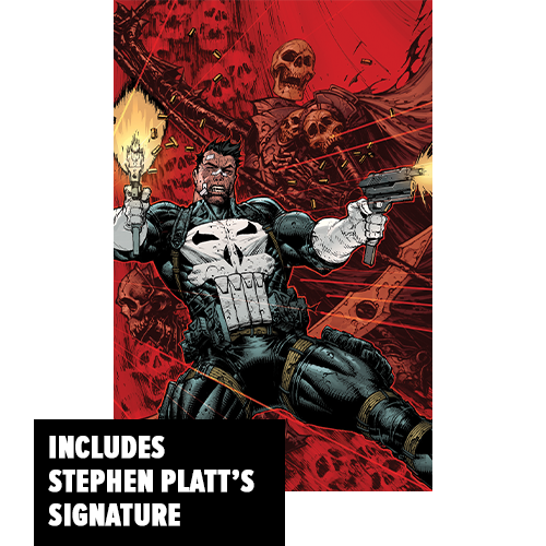 Punisher #1 (2026) - Cover by Stephan Platt