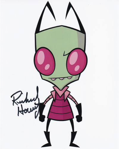 Richard Horvitz Autographed 8"x10" (Invader Zim)