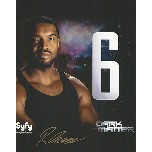 Roger Cross Autographed 8"x10" (Dark Matter)