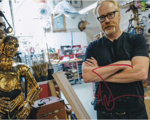 Adam Savage Autographed 8"x10" (Mythbusters)