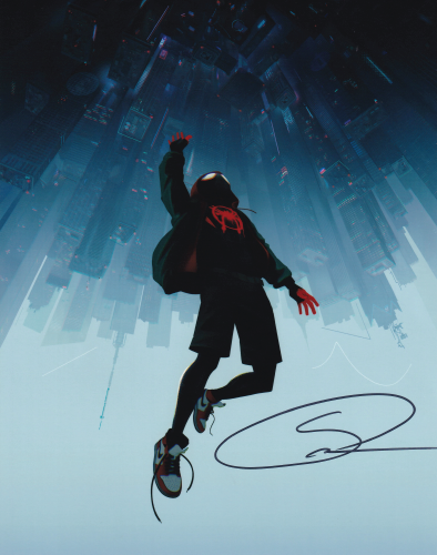 Shameik Moore Autographed 8"x10" (Spider-Man: Into the Spider-Verse)