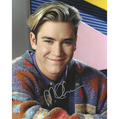 Mark-Paul Gosselaar Autographed 8"x10" (Saved By The Bell)