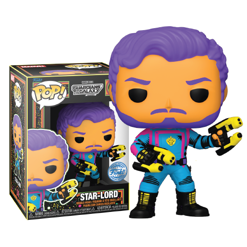 Funko POP! Guardians Of The Galaxy Star-Lord  (Blacklight Exclusive)