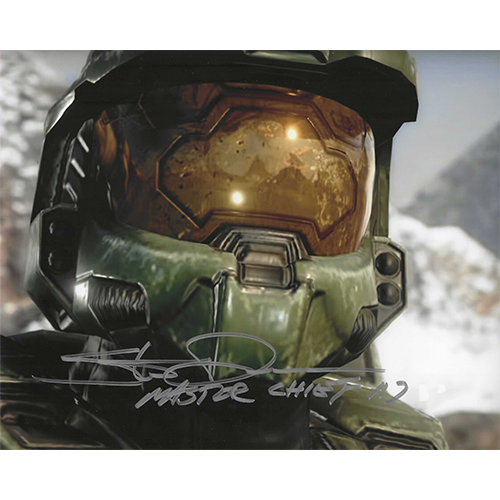 Steve Downes Autographed 8"x10" (Halo)