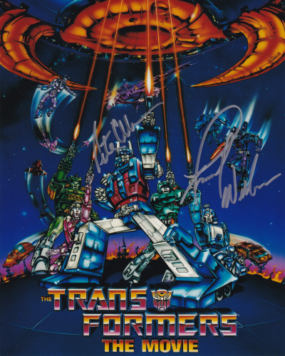 Frank Welker and Peter Cullen Autographed 8"x10" (Transformers)